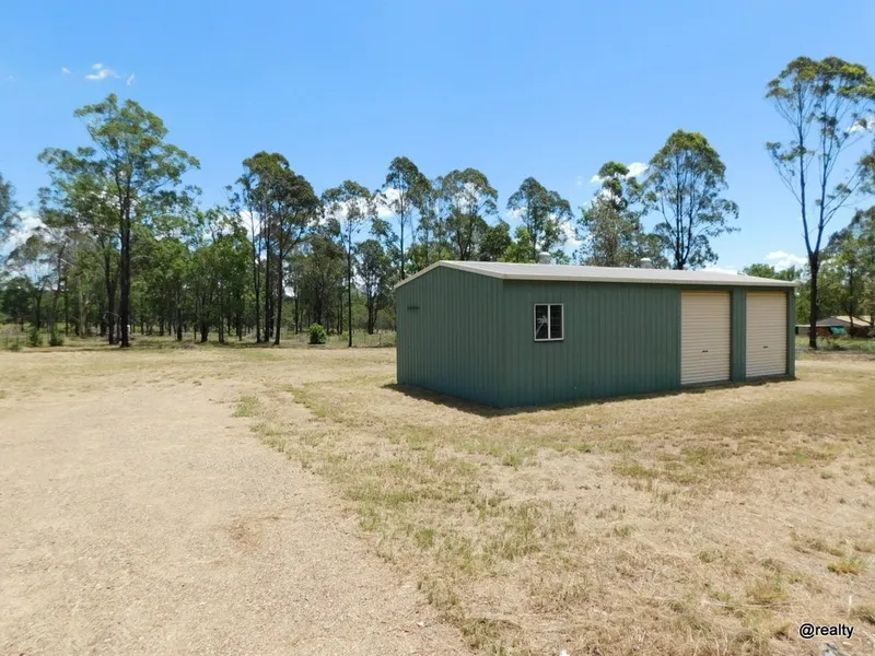 Council Approved Shed With Power on 1 Acre