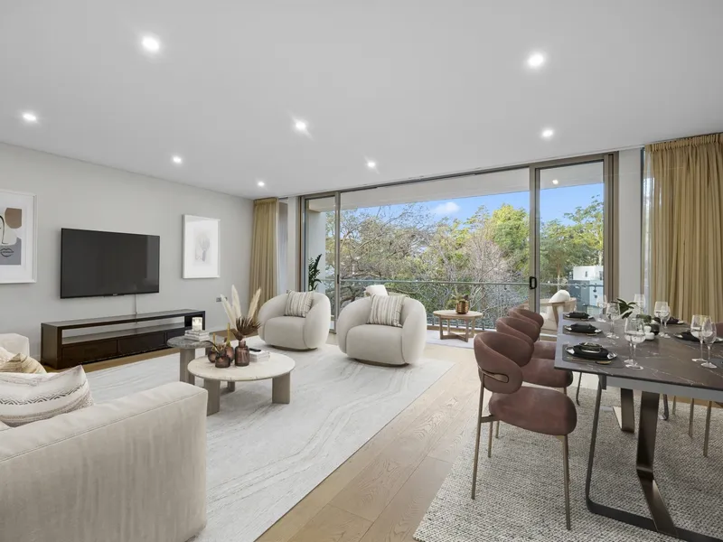 Providing an enviable village lifestyle, sophistication and style with mature green vistas