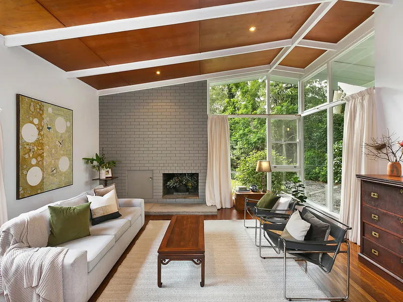 Unique architect designed home set in picturesque private gardens