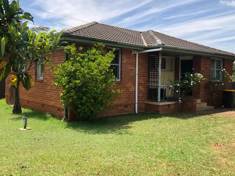 Brick wall typical 3 bedroom house