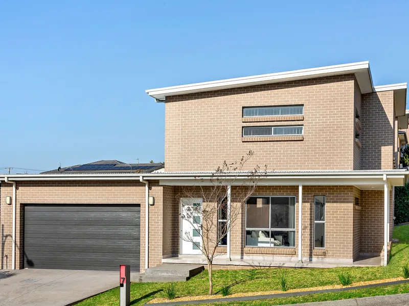 Convenient low maintenance living with spacious light-filled interiors