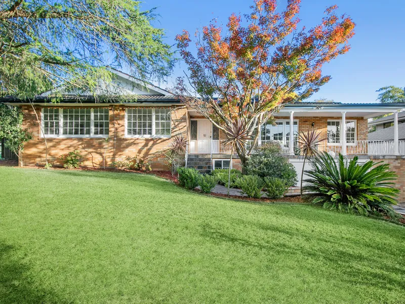 North facing, light filled home brimming with appeal and potential