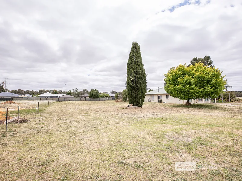 Generous allotment offering so much potential!