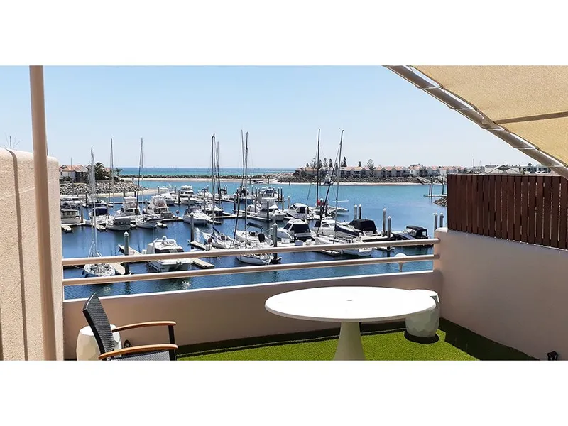 If you love watching the world sail past...Resort Style Living, Stunning! Fully furnished.