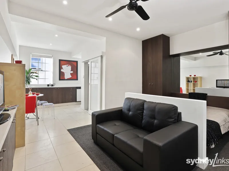 MODERN LUX STUDIO APARTMENT,PARTIALLY FURNISHED