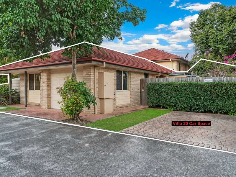 PRIVATE GARDEN COURTYARD VILLA + 2ND CAR SPACE