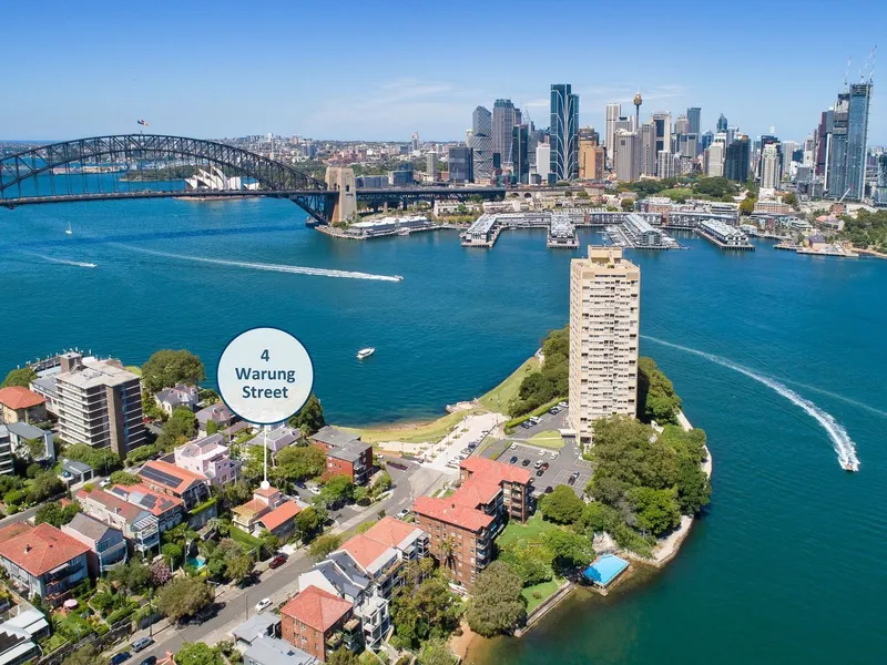 Huge Family Home with Sensational Views in popular McMahons Point