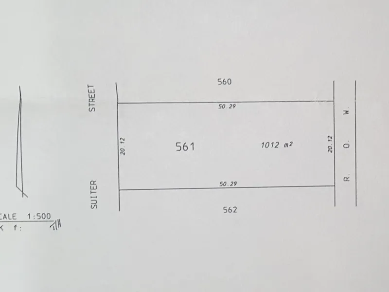 1/4 acre block in Menzies