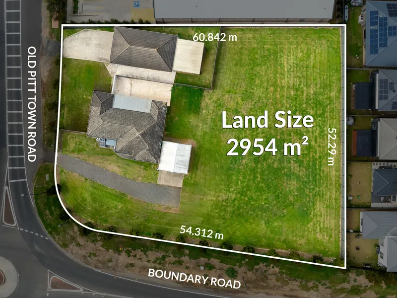 Expansive 2954m2 Land Parcel Offering Unparalleled Potential