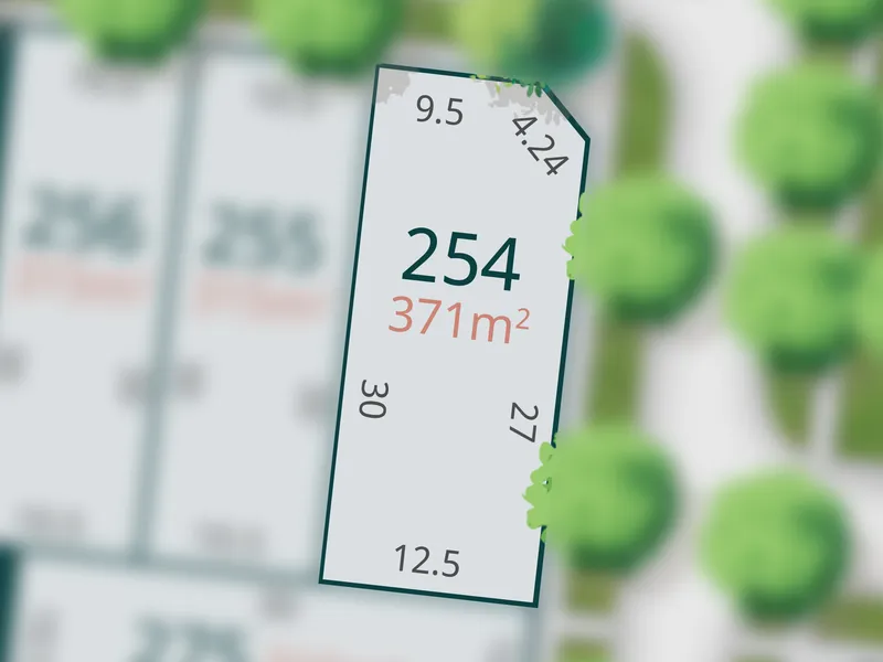 Premium Lot across from Park Land!