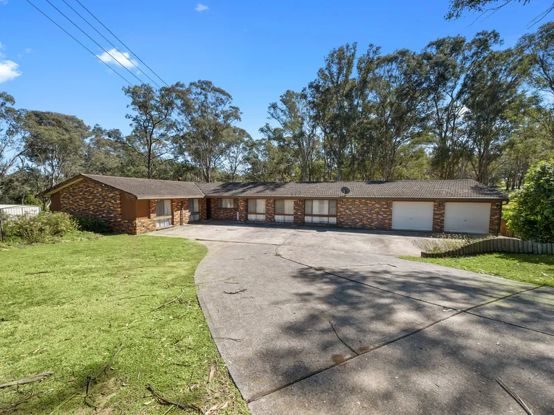 SPACIOUS HOME ON 5 ACRES