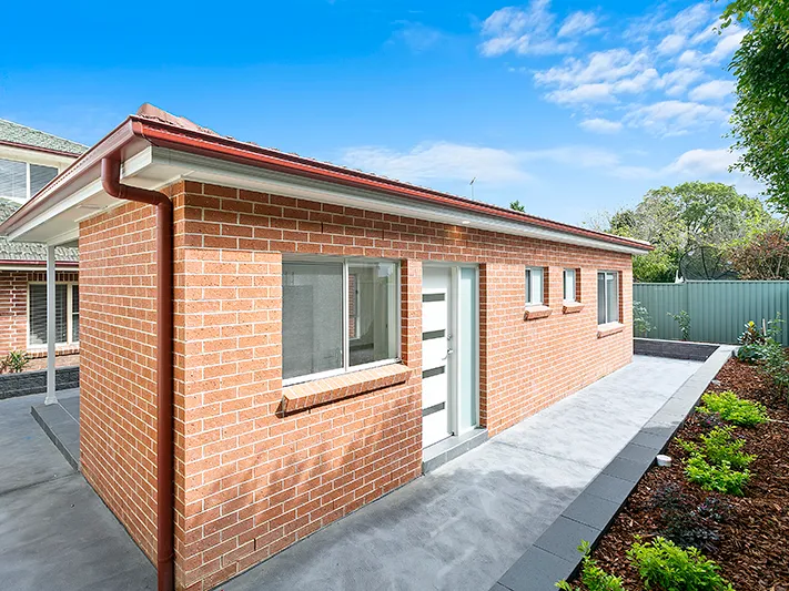 Spacious two bedroom at rear