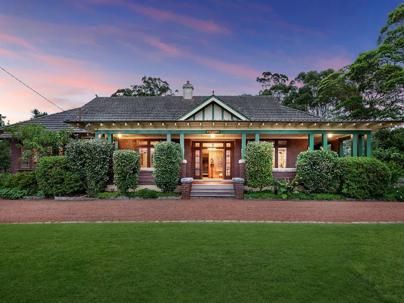 Majestic c1926 family residence on 1,706sqm