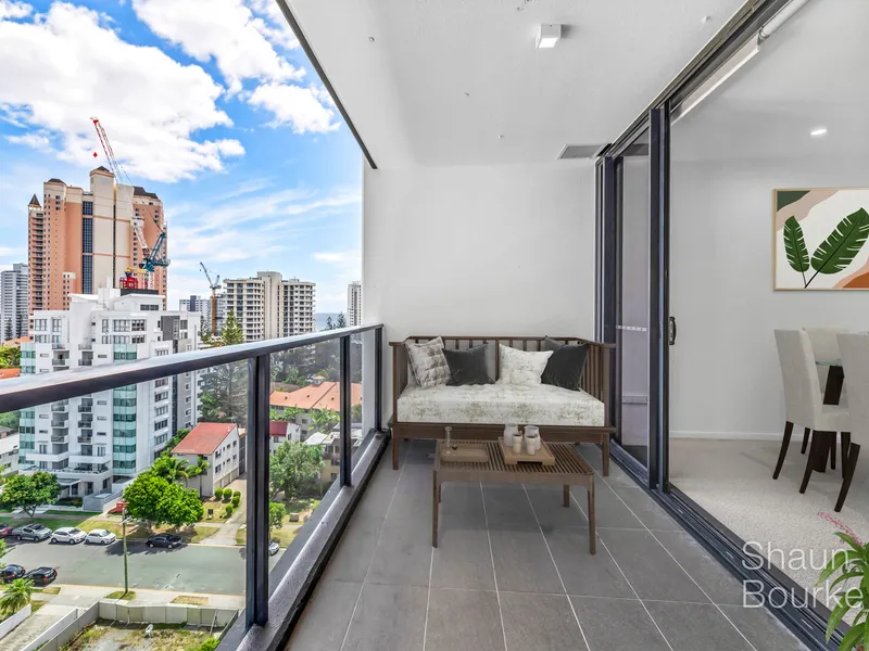 OCEAN VIEWS IN CENTRAL BROADBEACH!