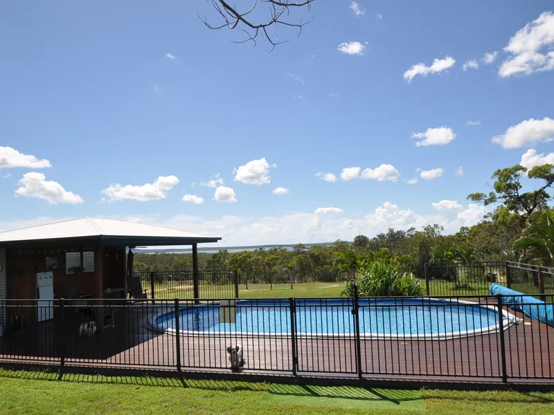 Pool, Bay Views, House & Sheds just $379k!!