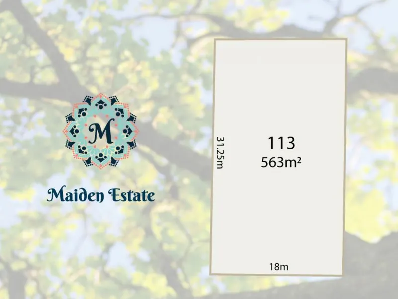MAIDEN ESTATE ONLY 8 ALLOTMENTS LEFT IN STAGE 1