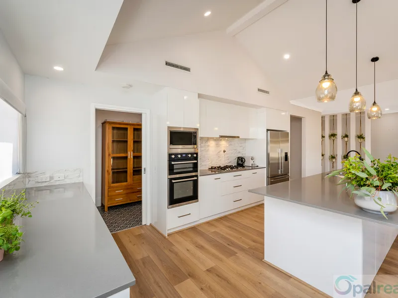 Side access with workshop & pool potential