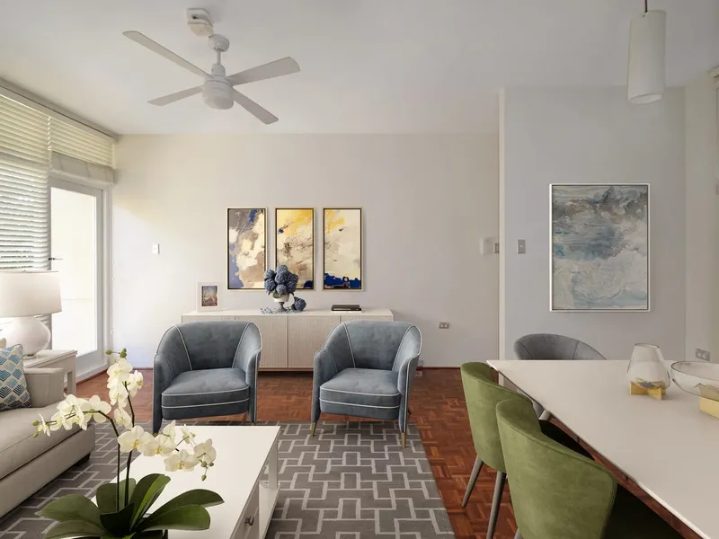 Easycare Urban Lifestyle in a Breezy Two Bedroom Setting
