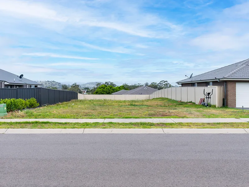 Vacant Land in Modern Home Estate