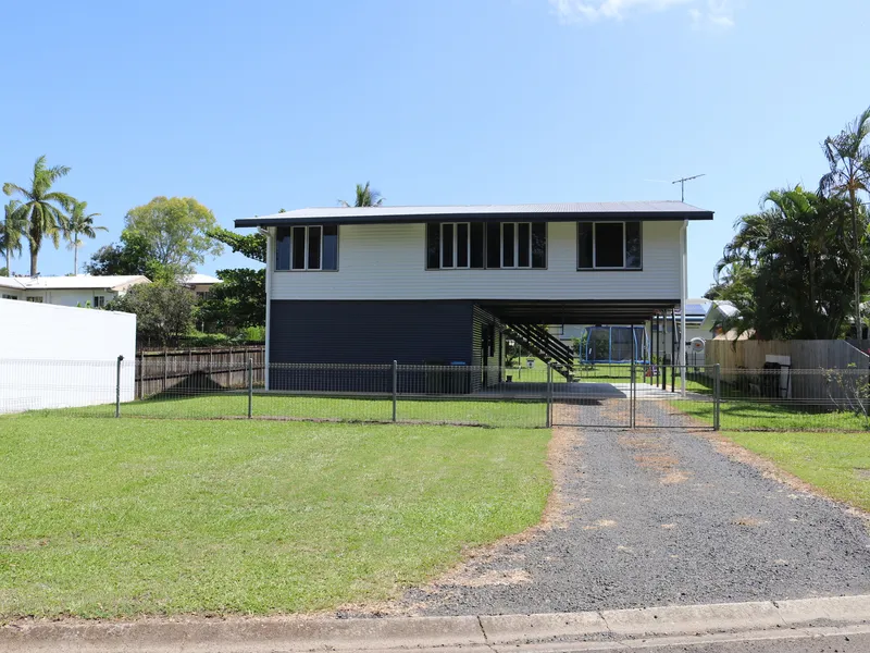 Large family home with beautiful polished Black Bean flooring
