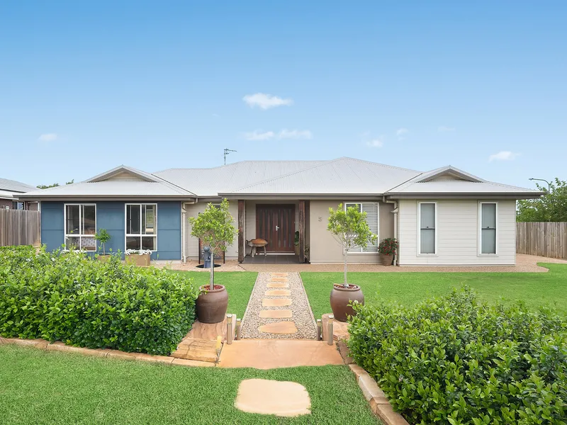 Over-Sized Family Home with Three Living Areas, Office and Shed