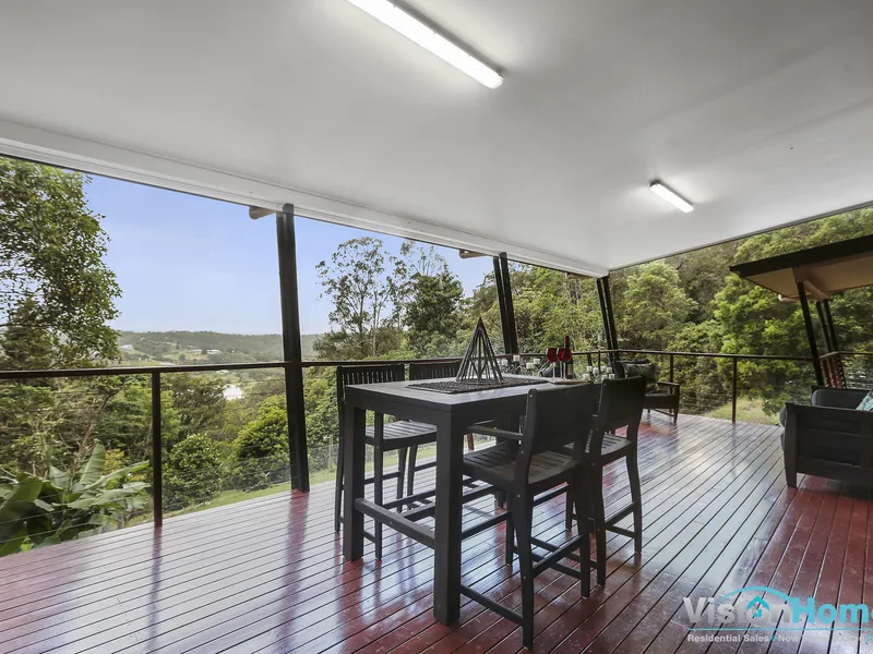 Ocean views and a sustainable country lifestyle,  just 25km from Brisbane CBD