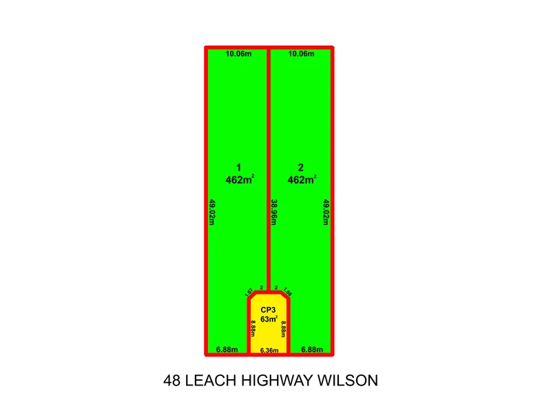 **462sqm VACANT BUILDING BLOCK**