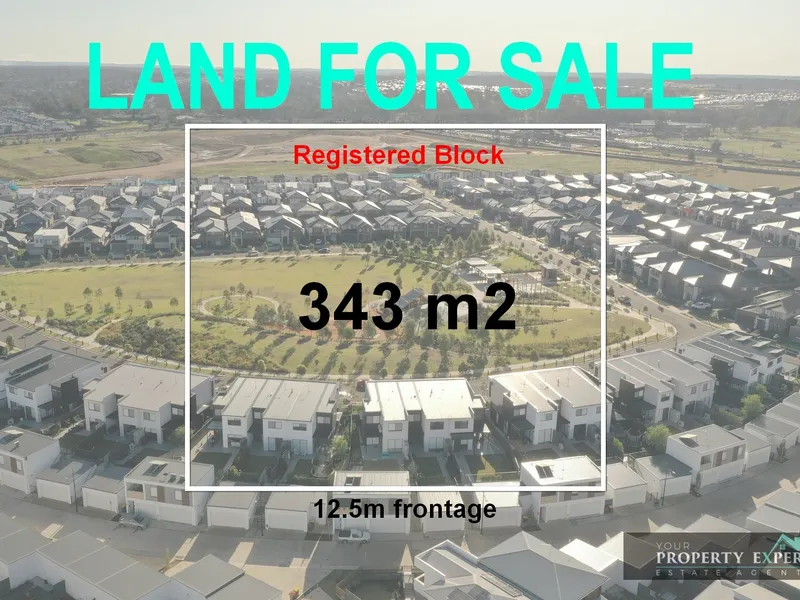 Perfect Size Block 12.5 m Frontage!