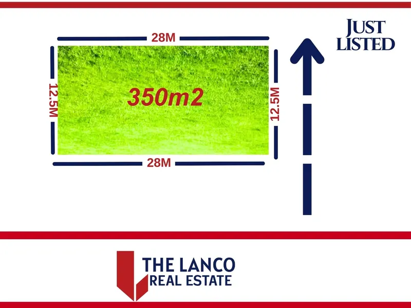 North facing 350m2 land for sale in Donnybrook