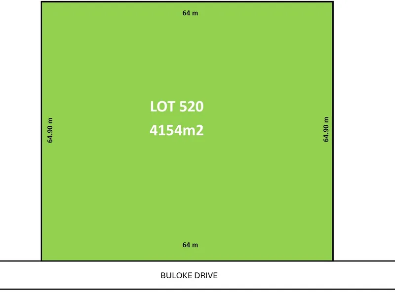 ONE ACRE - TITLED LAND 4154M2 - READY TO BUILD