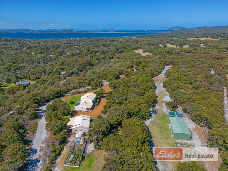 Live Big in Big Grove – Land, Sheds, House, View