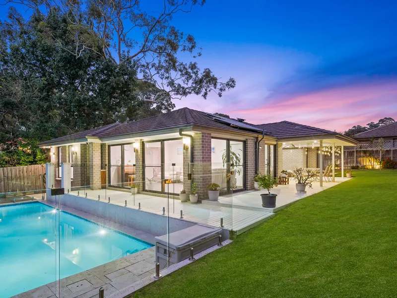 Inviting retreat with blissful alfresco spaces