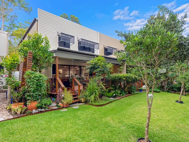 A quality townhouse with space, privacy, and location.