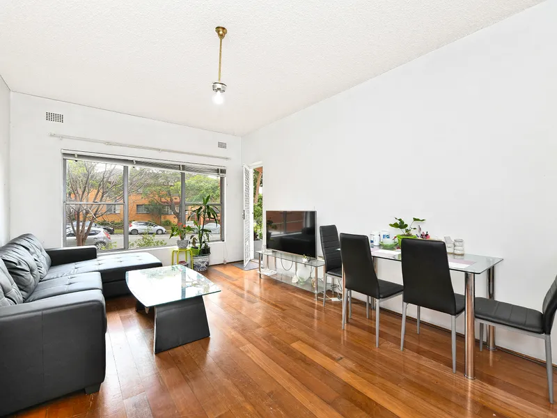 Spacious, renovated north facing apartment with leafy outlook