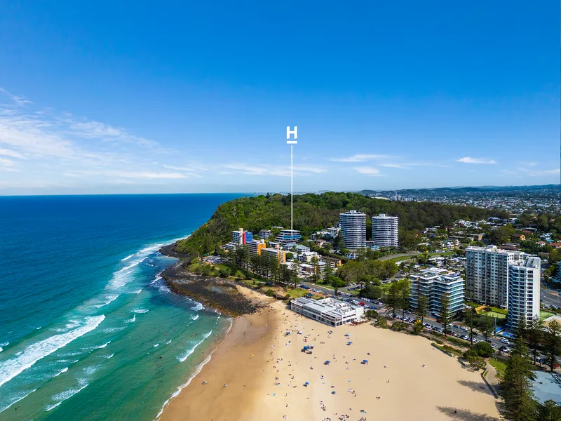 Private and Picturesque Burleigh Hill Oasis with Endless Ocean Views