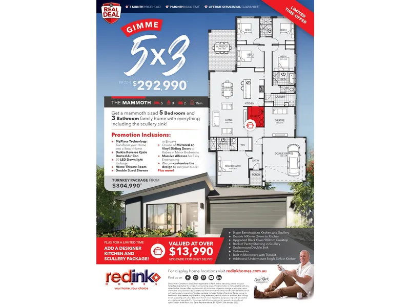 Turnkey House and Land Package ! Massive 666 spm block ! Let's turn your dream into your new address !