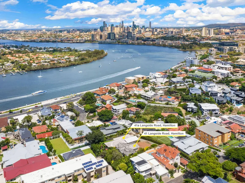 Magnificent 1200m2 Site with Uninterrupted River & City Views