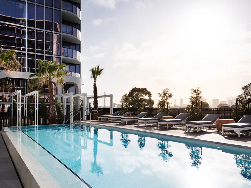 Cosmopolitan Luxury Living: Exquisite One-Bedroom Residence at PM Port Melbourne