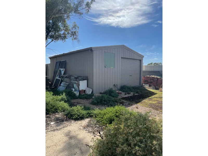 Fenced Allotment with Shed & Power