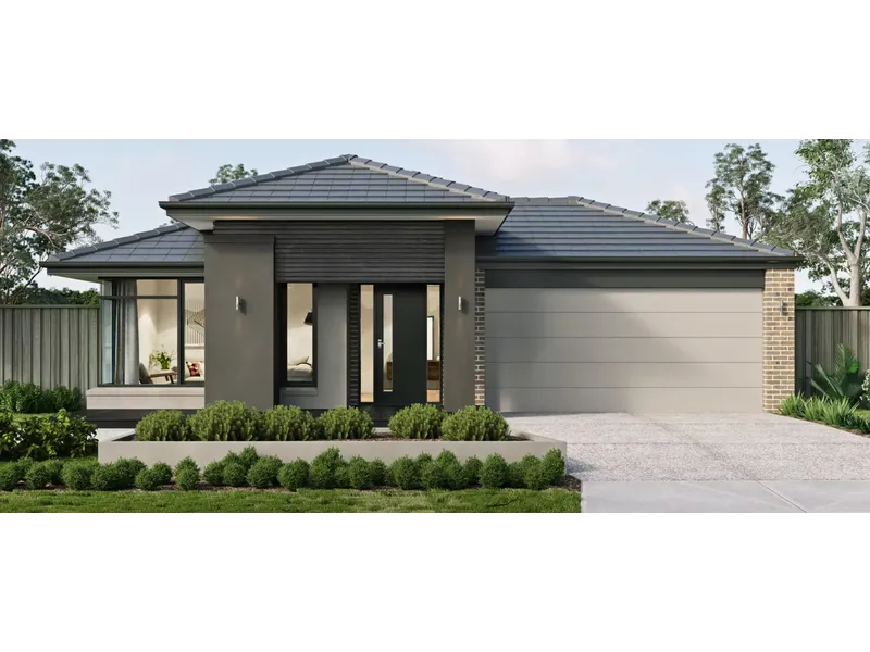 Metricon Whittlesea Home with a Maine Facade