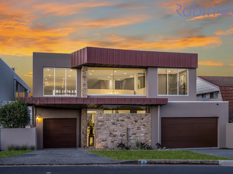 4-Level Coastal Masterpiece with Dazzling Views & Magnificent Rooftop Terrace