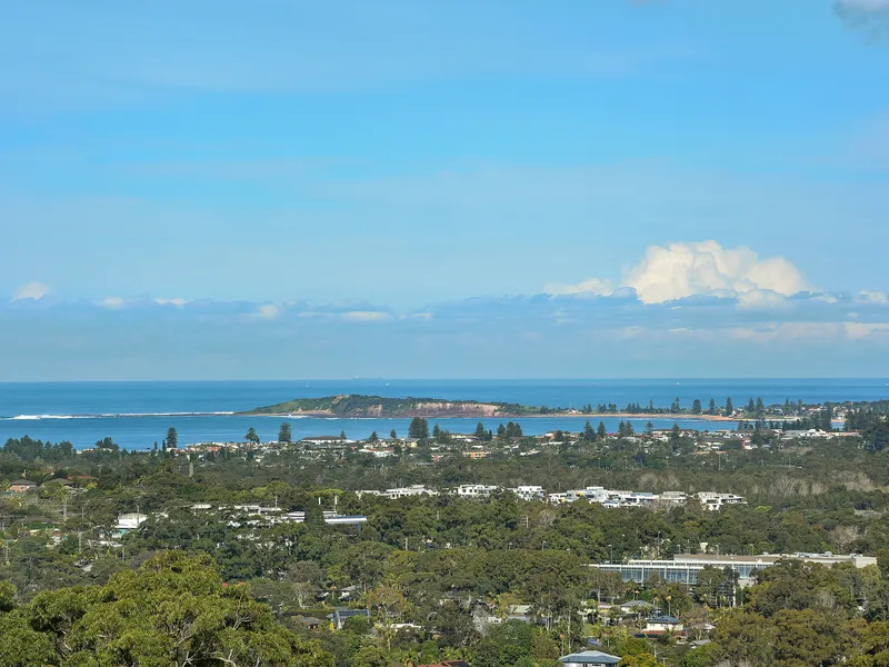 Spectacular ocean views