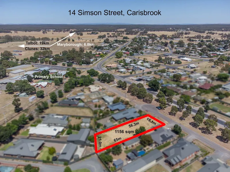 Build ready1156M2 opposite the avenue of honour in Carisbrook!