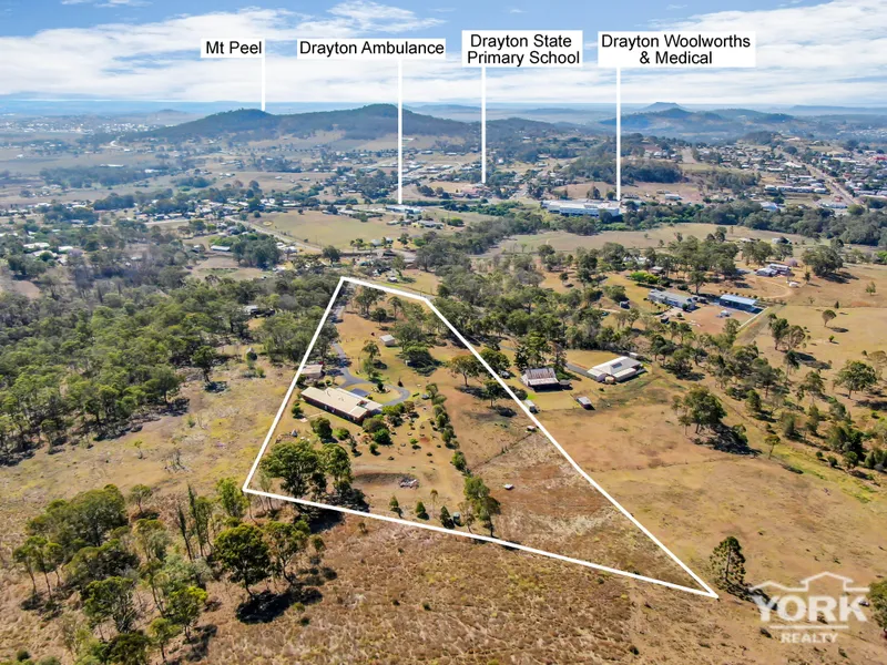 6 Bed, 3 Bath, 6 Car on 7 Acres