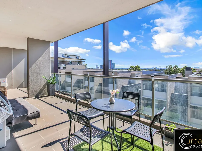 As good as a 3 Bedroom, with Large balcony and City view!