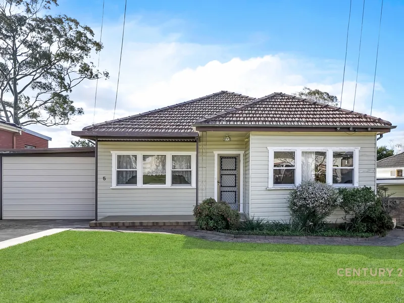 3 Bedroom Home - 628sqm Block - CENTRAL BLACKTOWN