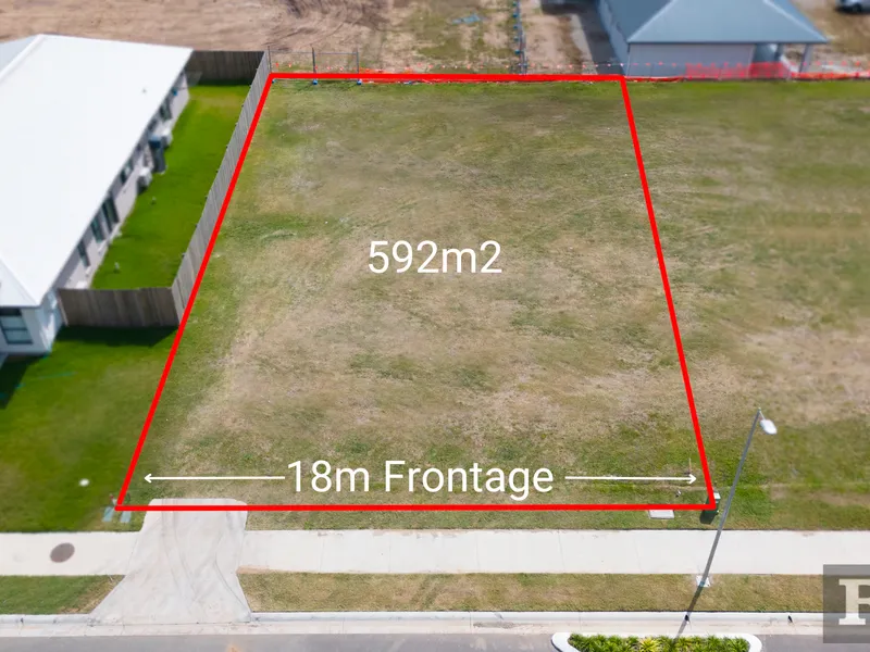 Prime 592m2 Block – Buy & Build Straight Away!