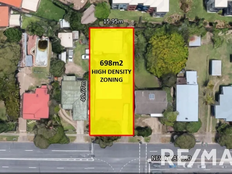 Superb High Density Zoning - Invest or Develop.