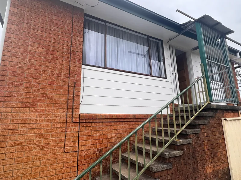 Upstairs unit with all inclusive* rent available in a convenient location.