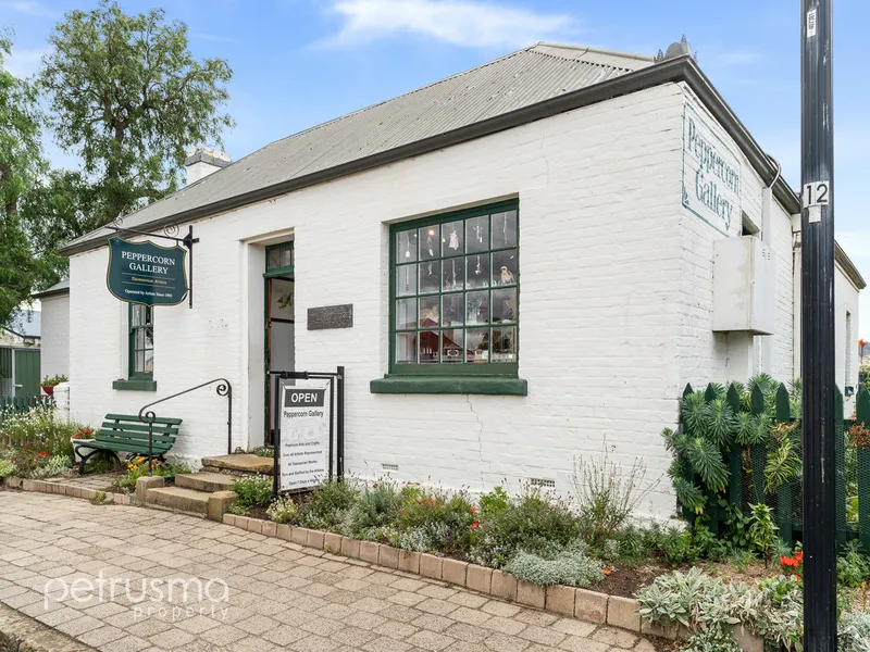 prime location with shop, residence and unit approval.